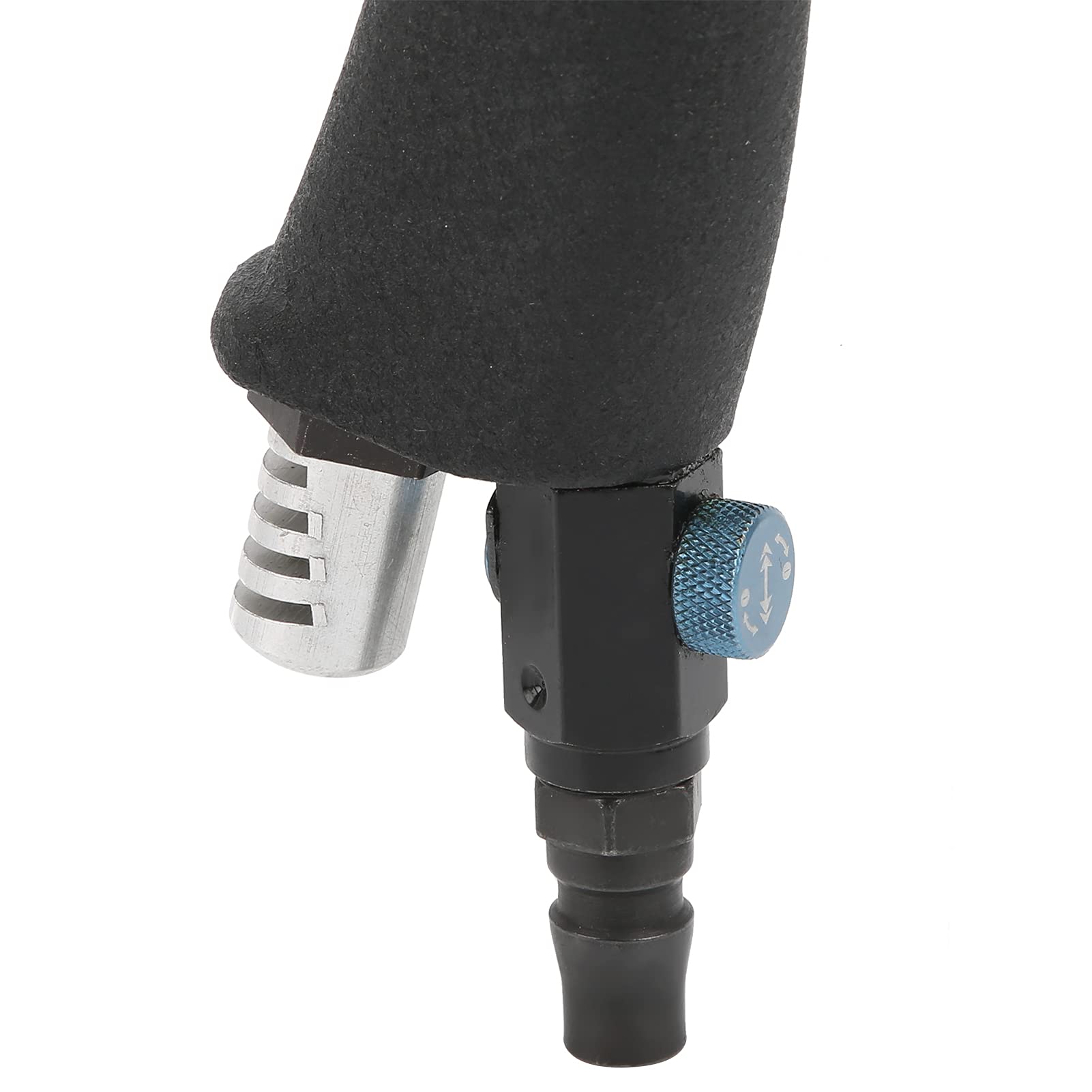 Aramox KOPO Pneumatyczna Nitownica Pneumatyczna ze Stali Stopowej Pneumatyczny Pistolet do Nitowania KP 737B M3 M4 1000 Obr./min 0,6 do 0,8 MPA Naprawy Zespołów Blaszanych i Użytku Warsztatowego