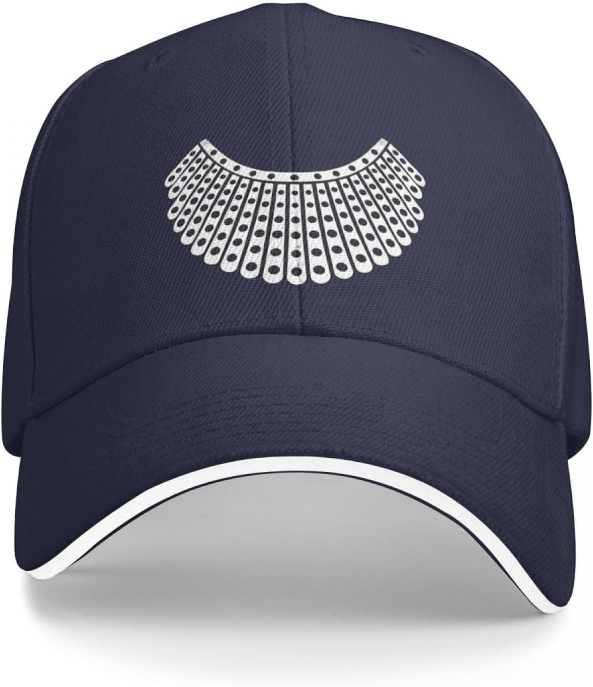 OAKITABaseball Cap Ruth Bader Ginsburg Dissent Collar Baseball Cap New in Hat Rave Icon Anime Hat Mens Caps Women's