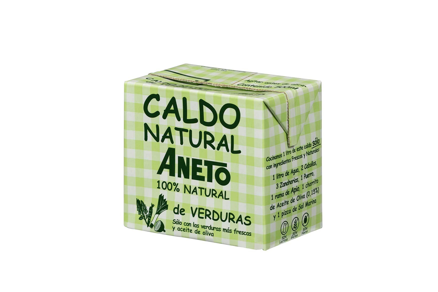 Aneto Caldo de Verduras 0,5 litros Pack 6