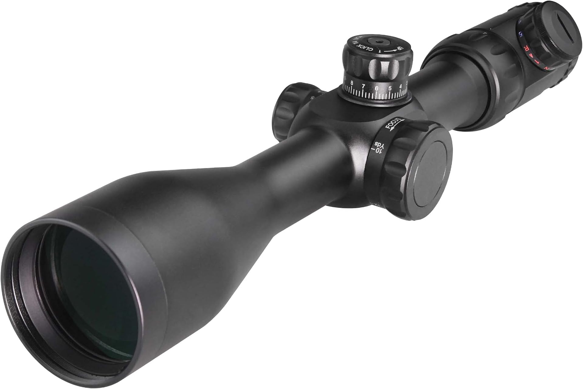 30mm 4-16x52 Illuminated Reticle Side Focus First Focal Plan Rifle Scope - TD5 Ballistic with Illuminated Circle