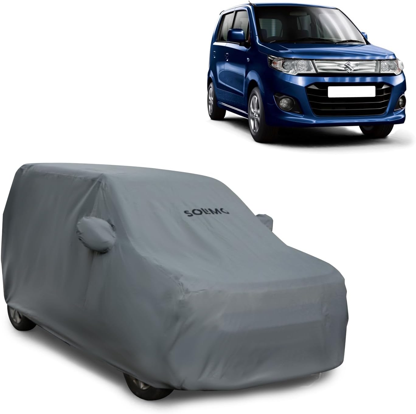 Amazon Brand - Solimo Basic Car Cover for New Wagon R | UV & Dust ...