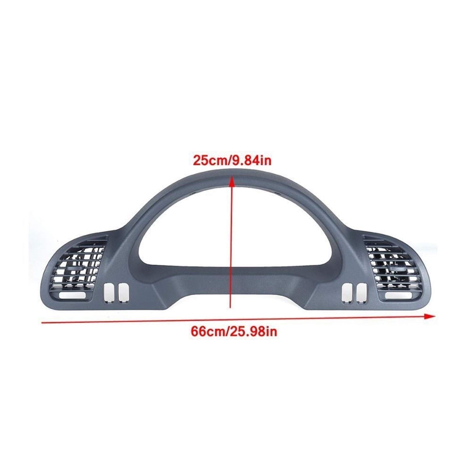 Uscita for pannello di ventilazione for auto, for Mercedes, for Benz Sprinter CDI 1999-2006 Ripiano strumenti vano passeggeri Bocchetta aria condizionata auto(B)