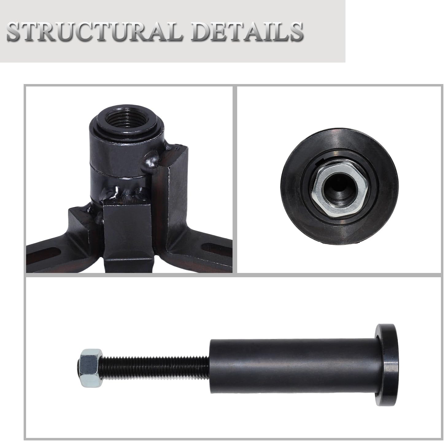 Crank Puller Crankcase Splitter Separator Installation Tool Compatible with Motorcycle Dirt Bike for Disassembling Vertically Split 2 or 4-stroke Crankcase