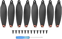 Vista 7 de SeiZed Propeller for FIMI X8 MINI Drone Replacement Low Noise Props Spare Parts Light Weight Prop Folding Blade Wing Accessory (Color : Golden Edge)