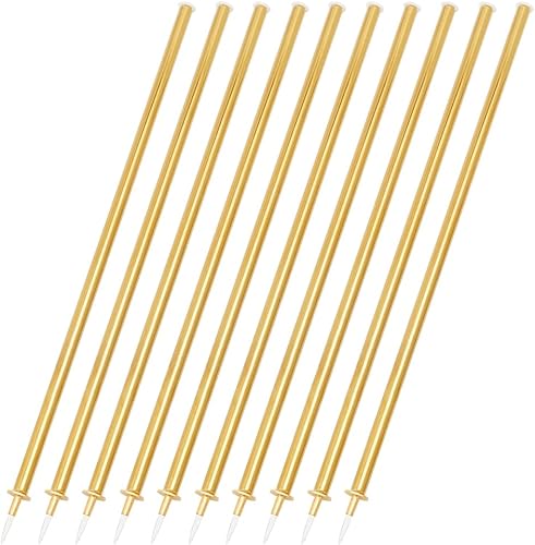 Miniatura 1 de PH PandaHall Encendedor de varilla de combustión de fibra de vidrio de 8.8 pulgadas, 10 unidades, mechas de fibra de vidrio, tubo de aleación,