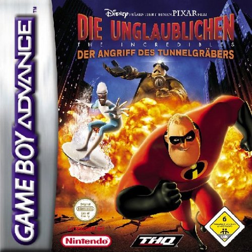 Die Unglaublichen - The Incredibles: Der Angriff des Tunnelgräbers - [GBA]