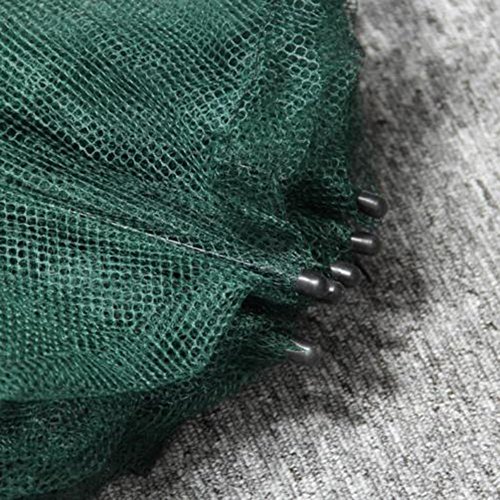 image for dzapprox Portable Folded Fishing Net Fish Shrimp Minnow Crayfish Crab 