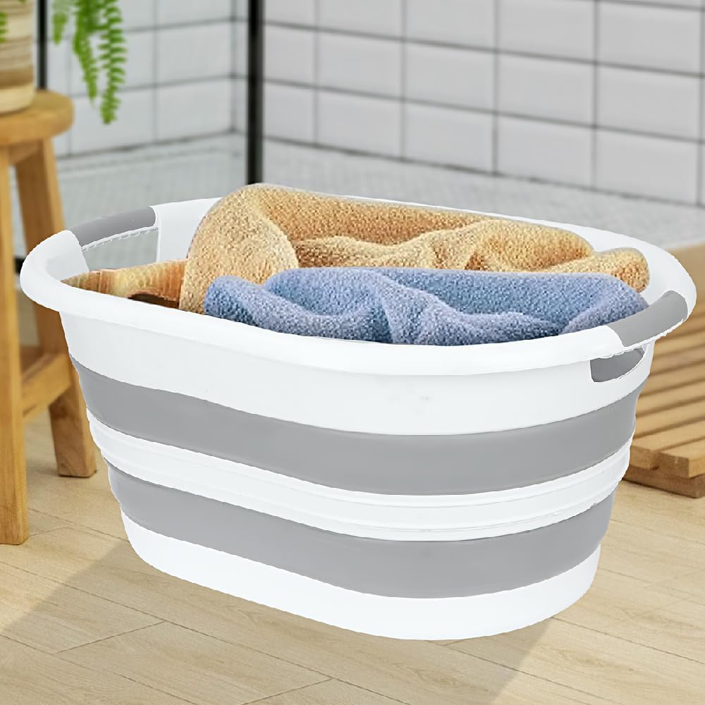 Coverest 38 Litre Katlanabilir Silikon Çamaşır Sepeti…