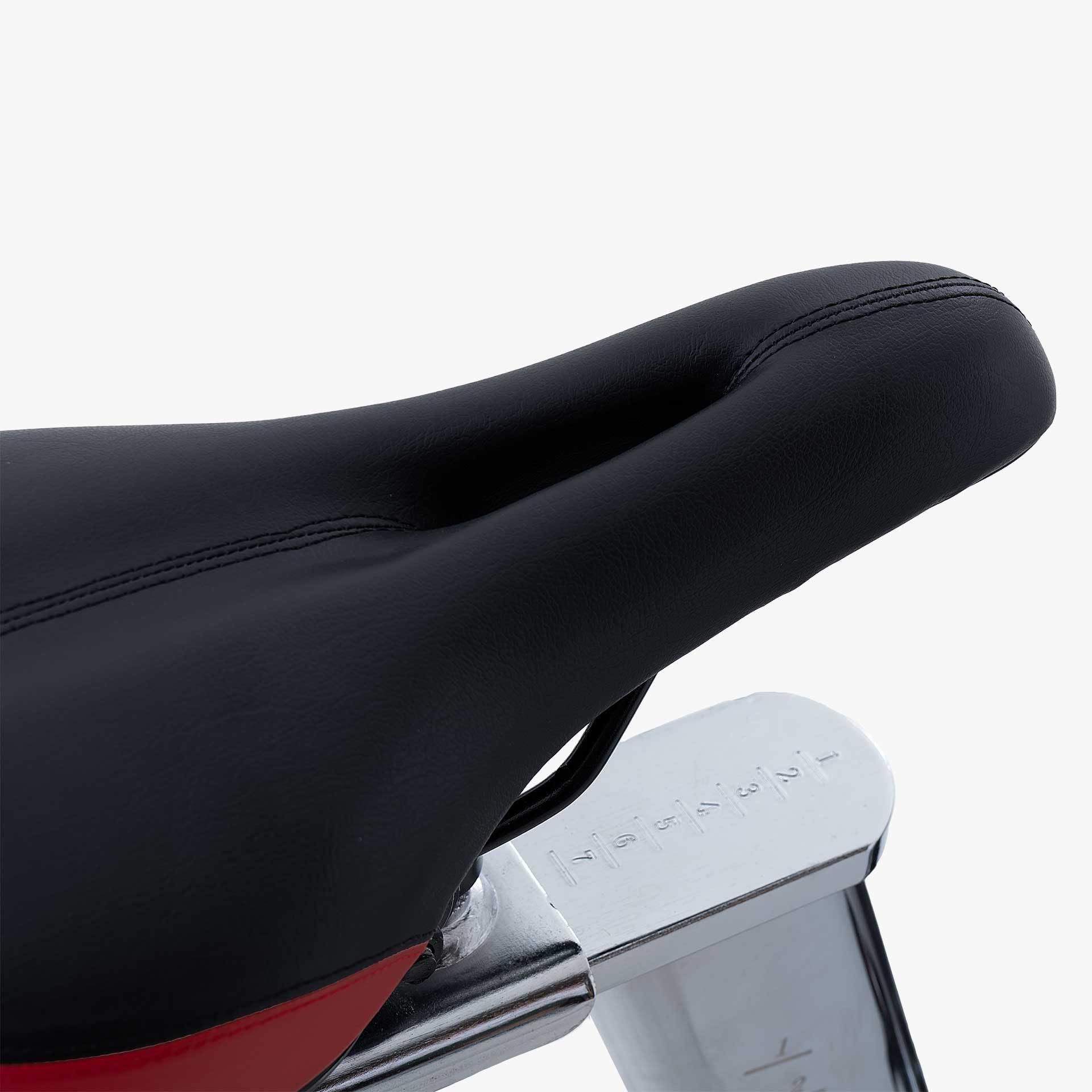 JK Fitness Bicicleta estática profesional de casa para deporte, resistencia manual micrométrica, conexión APP Zwift & Kinomap, pedales SPD, pantalla LCD, peso máximo 150 kg JK544