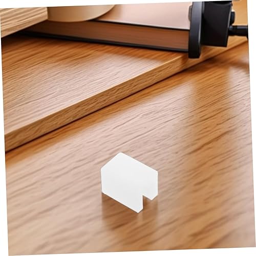 Miniatura 6 de UPKOCH 8 protectores de esquina de silicona para seguridad, protectores de bordes transparentes para muebles, cajones, manijas de puerta,