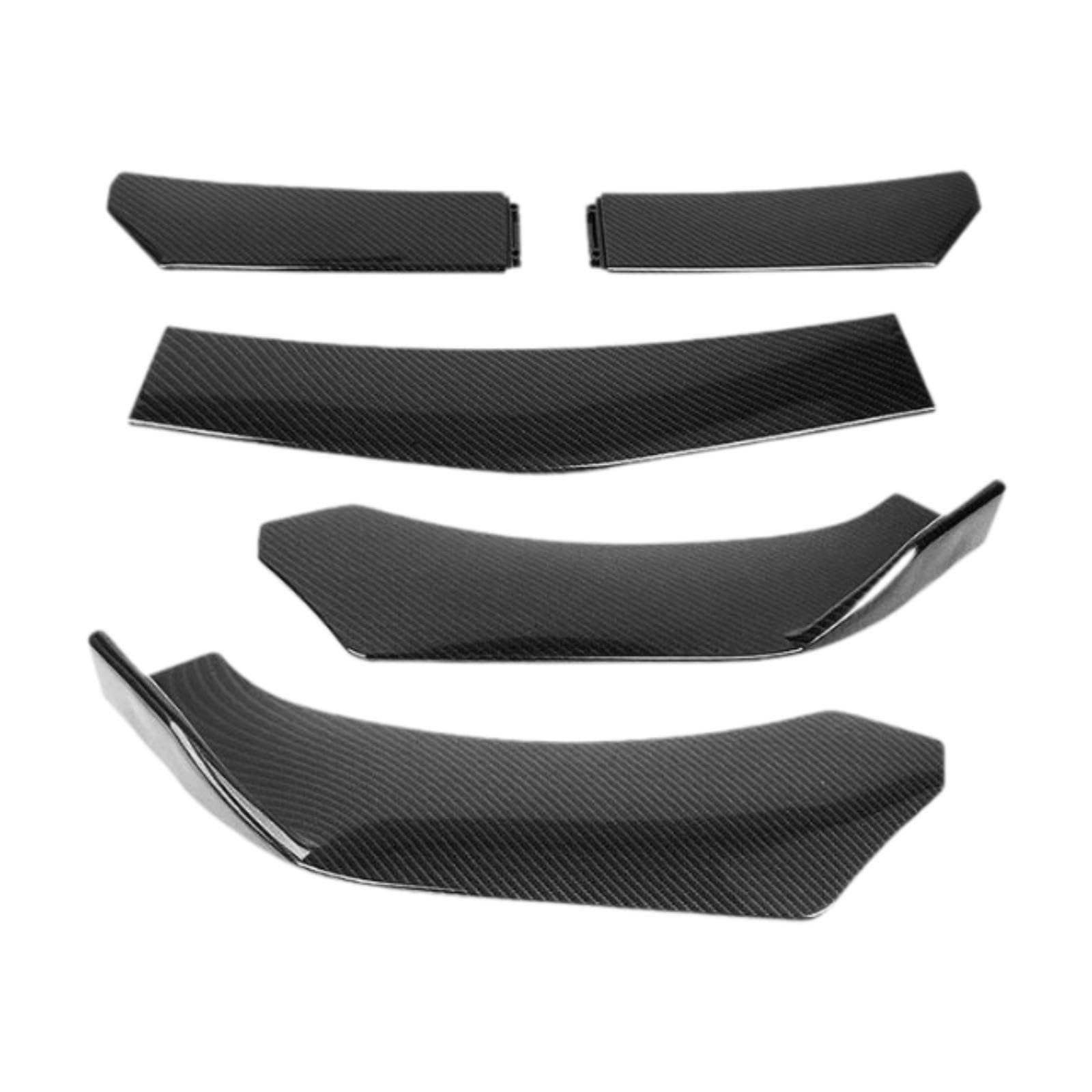 Spoiler Anteriore o, Accessori Decorativi Esterni Ad Alte Prestazioni, Regolabile, Sostituzione Diretta, Facile Da Installare, Modello in Fibra di Carbonio