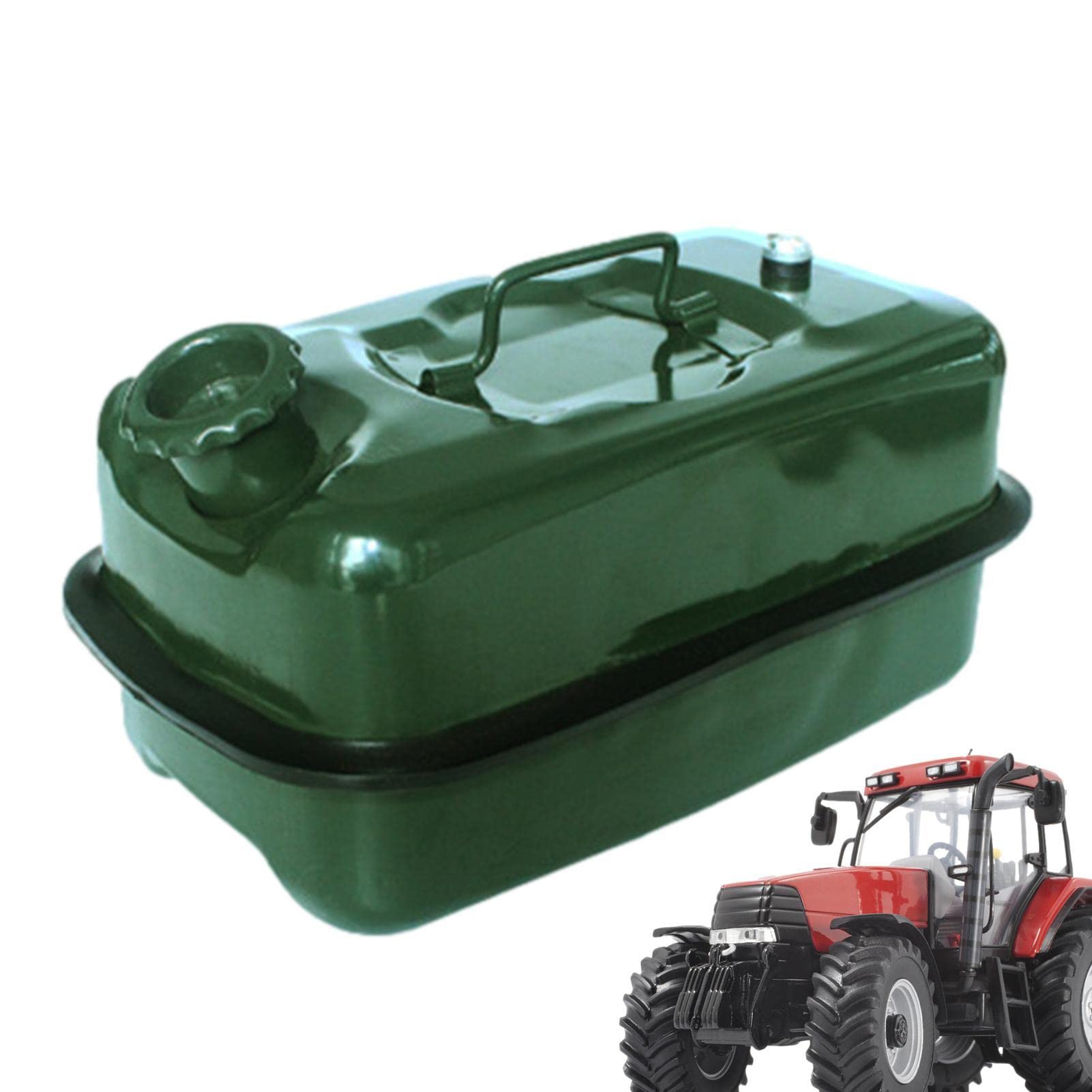 Bidon d' portable en métal de 3 l pour , bidon de réserve d' , réservoir carré de carburant en acier inoxydable, réservoir anti-fuite