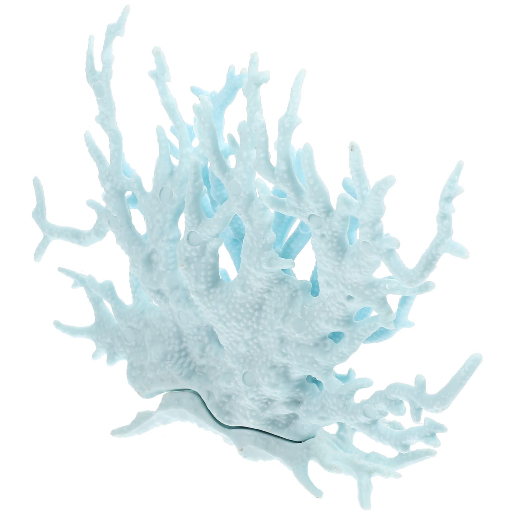 BESPORTBLE Decorative Coral Figurine Simulated Coral Aquarium Accessory Compact Desktop Sculpture for Stylish Home Decor Present for Friends and Unique Office Display