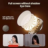 Vista 4 de DAUERHAFT Difusor de flash de softbox redondo portátil, difusor de softbox de forma redonda plegable de 15.7 in, difusor de flash para luz rápida