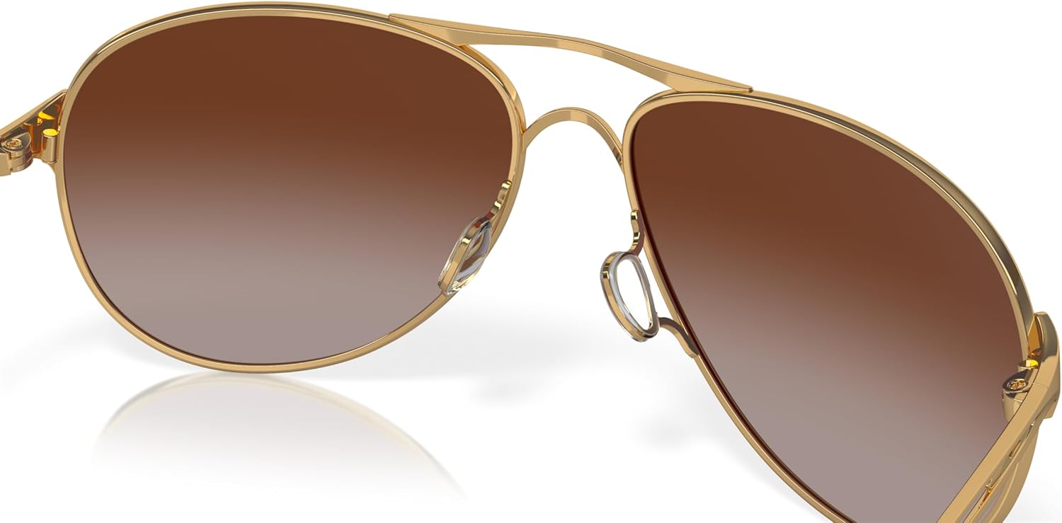 Oakley Women's Oo4054 Caveat Aviator Sunglasses