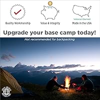 Vista 5 de North American Mattress Trapper Lite Bed 4" Sports Camping Foam Sleep Pad con funda de nailon