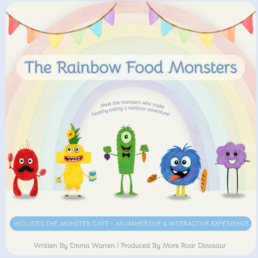 The Rainbow Food Monsters! (More Roar Dinosaur)