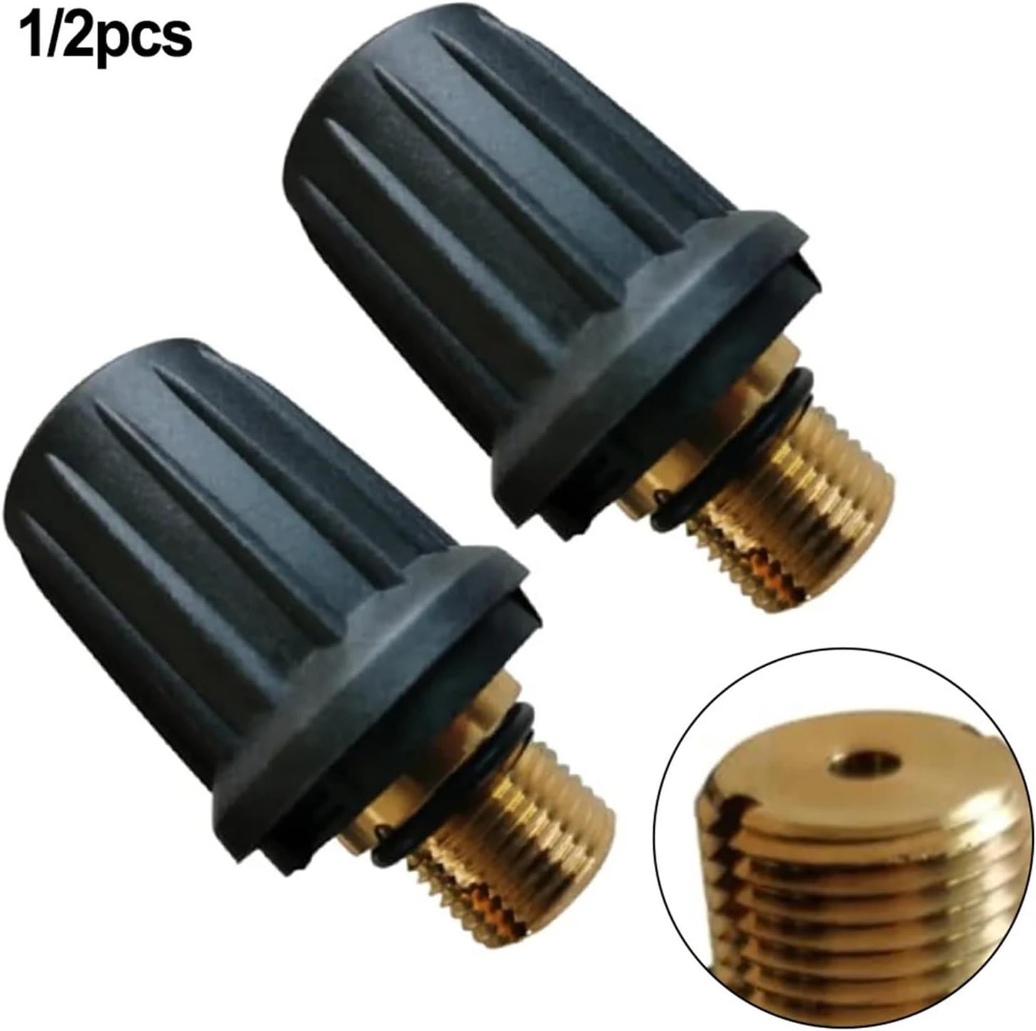 Vacuum Cleaner Parts Steam Cleaner Brass Safety Valve，Compatible for KARCHER， SG4-4 2.889-104.0(2pcs)