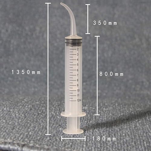Miniatura 9 de Paquete de 6 jeringas de riego dental, jeringas de muelas del juicio con punta curva para dientes