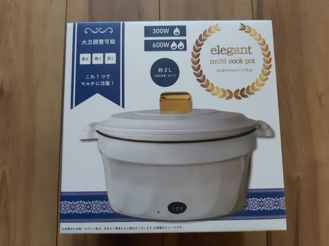 Amazon | エレガントマルチクックポット 煮る焼く炊く 電気調理器