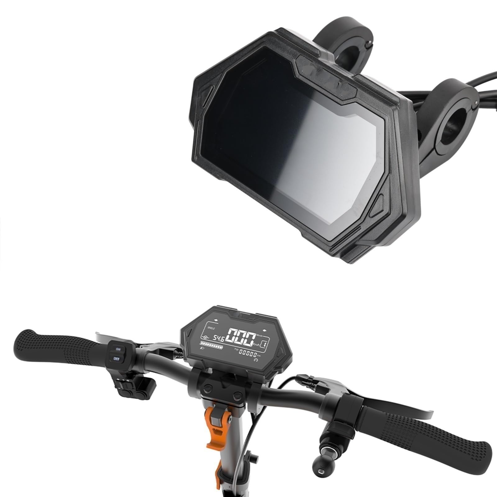 Display Cruscotto, for Kugoo, Kukirin G2 Max Pro Scooter Elettrico 4PIN TMF13 Parti dello Schermo del Misuratore Digitale dello Strumento Cruscotto per scooter elettrico