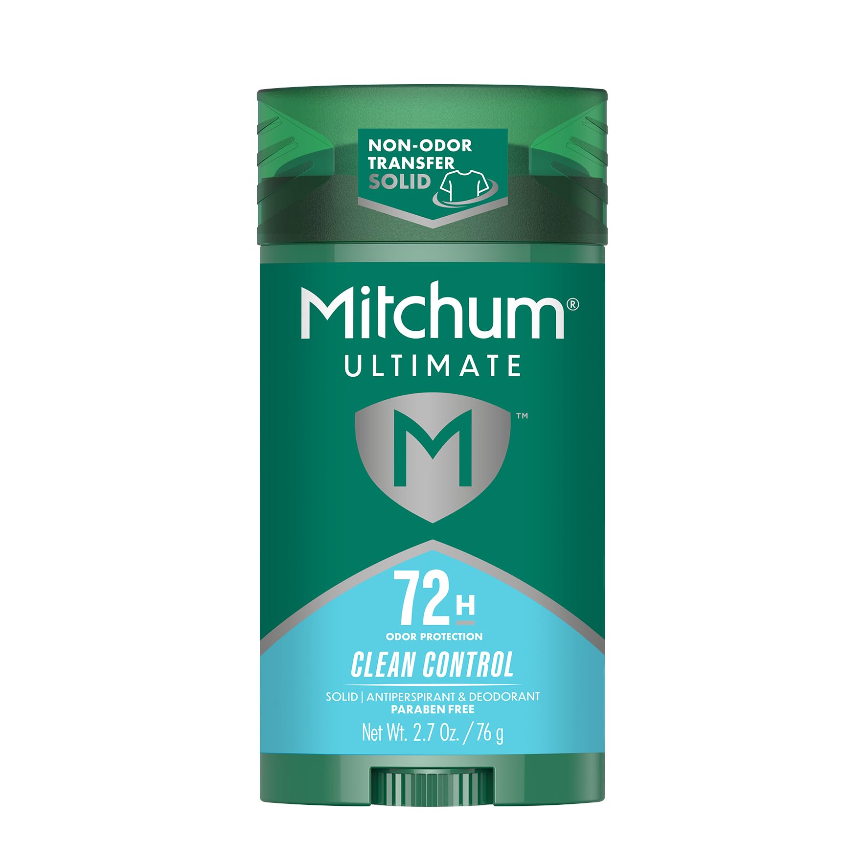 Mitchum 72H Odor Protection Antiperspirant Deodorant, Clean Control, 2.7 oz