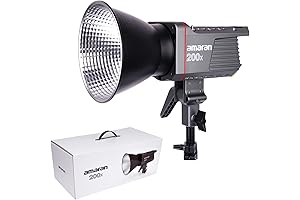 Aputure Amaran 200X: Illuminate Your Studio with Professional-Grade LED Lighting