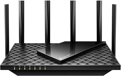 TP-Link AXE5400 Tri-Band WiFi 6E Router (Archer AXE75)- Gigabit Wireless Internet for Gaming, VPN, OneMesh, WPA3