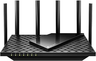 TP-Link AXE5400 Tri-Band WiFi 6E Router (Archer AXE75), 2025 PCMag Editors' Choice, Gigabit Internet for Gaming & Streaming, New 6GHz Band, 160MHz, OneMesh, Quad-Core CPU, VPN & WPA3 Security