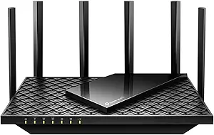 TP-Link AXE5400 Tri-Band WiFi 6E Router (Archer AXE75)- Gigabit Wireless Internet for Gaming, VPN, OneMesh, WPA3