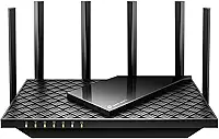TP-Link Roteador AXE5400 WiFi 6E de três bandas (Archer AXE75) - Roteador de internet sem fio Gigabit, roteador machado para jogos, roteador VPN, OneMesh, WPA3