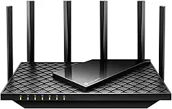 TP-Link Roteador AXE5400 WiFi 6E de três bandas (Archer AXE75) - Roteador de internet sem fio Gigabit, roteador machado para jogos, roteador VPN, OneMesh, WPA3