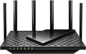 TP-Link Roteador AXE5400 WiFi 6E de três bandas (Archer AXE75) - Roteador de internet sem fio Gigabit, roteador machado para jogos, roteador VPN, OneMesh, WPA3