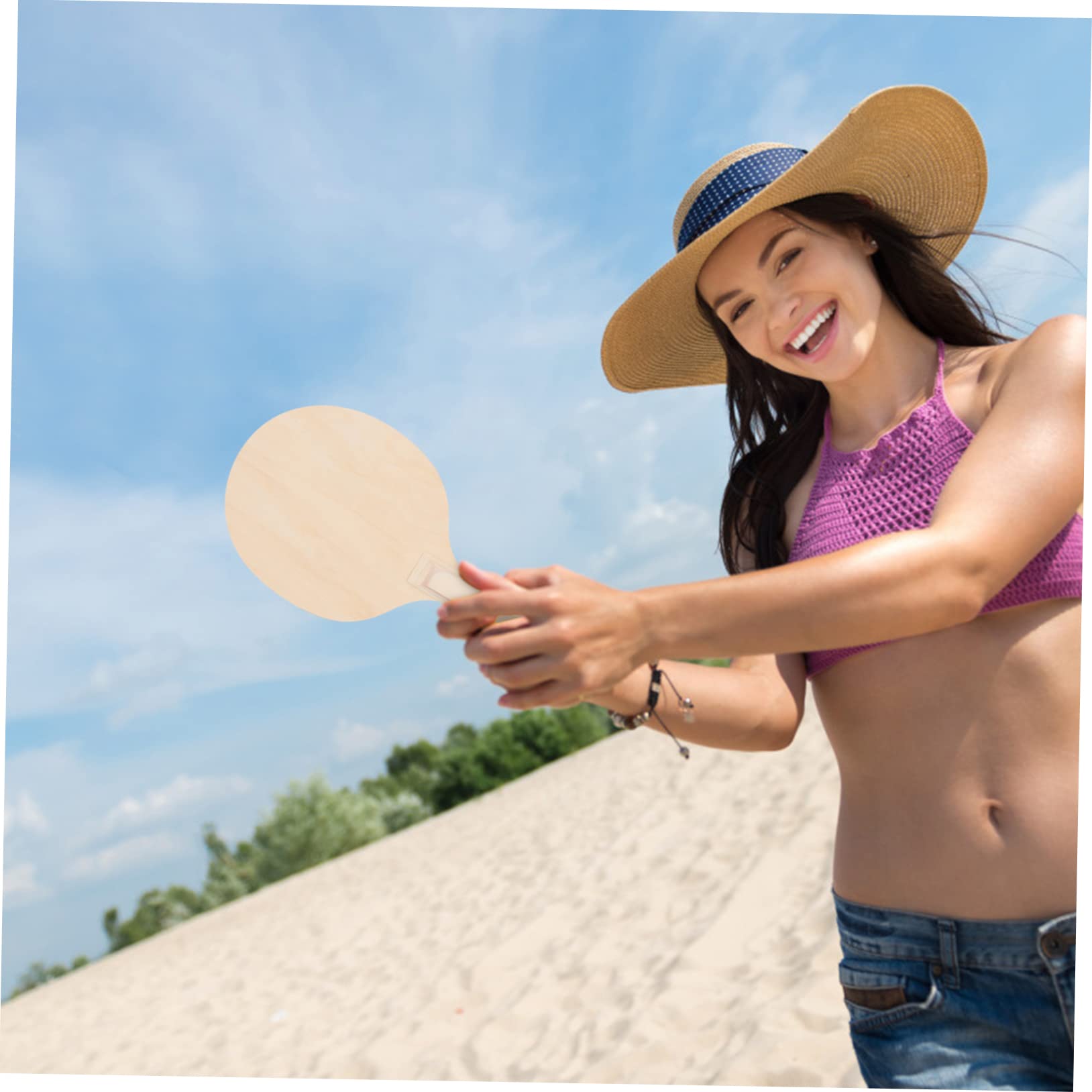 4 Racchette Badminton in Resistenti e Pratiche per Giochi Spiaggia e Outdoor per Divertimento e Accessori Sportivi Versatili