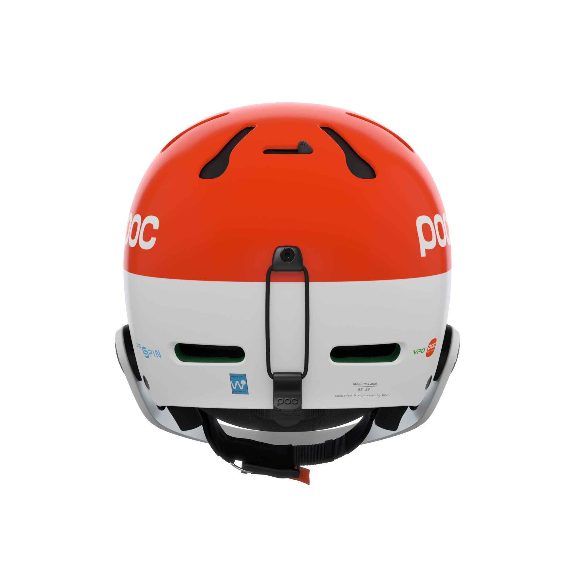 使用5日　POC Artic SL 360° SPIN Amazon | POC、Artic SL 360 スピン、蛍光オレンジ、X-ラージ