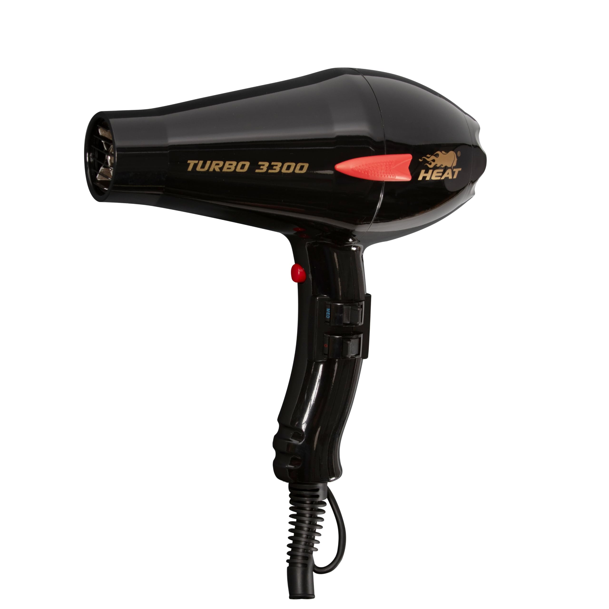 HEAT TURBO 3300 Salon Pro Hair Dryer : Amazon.co.za: Beauty
