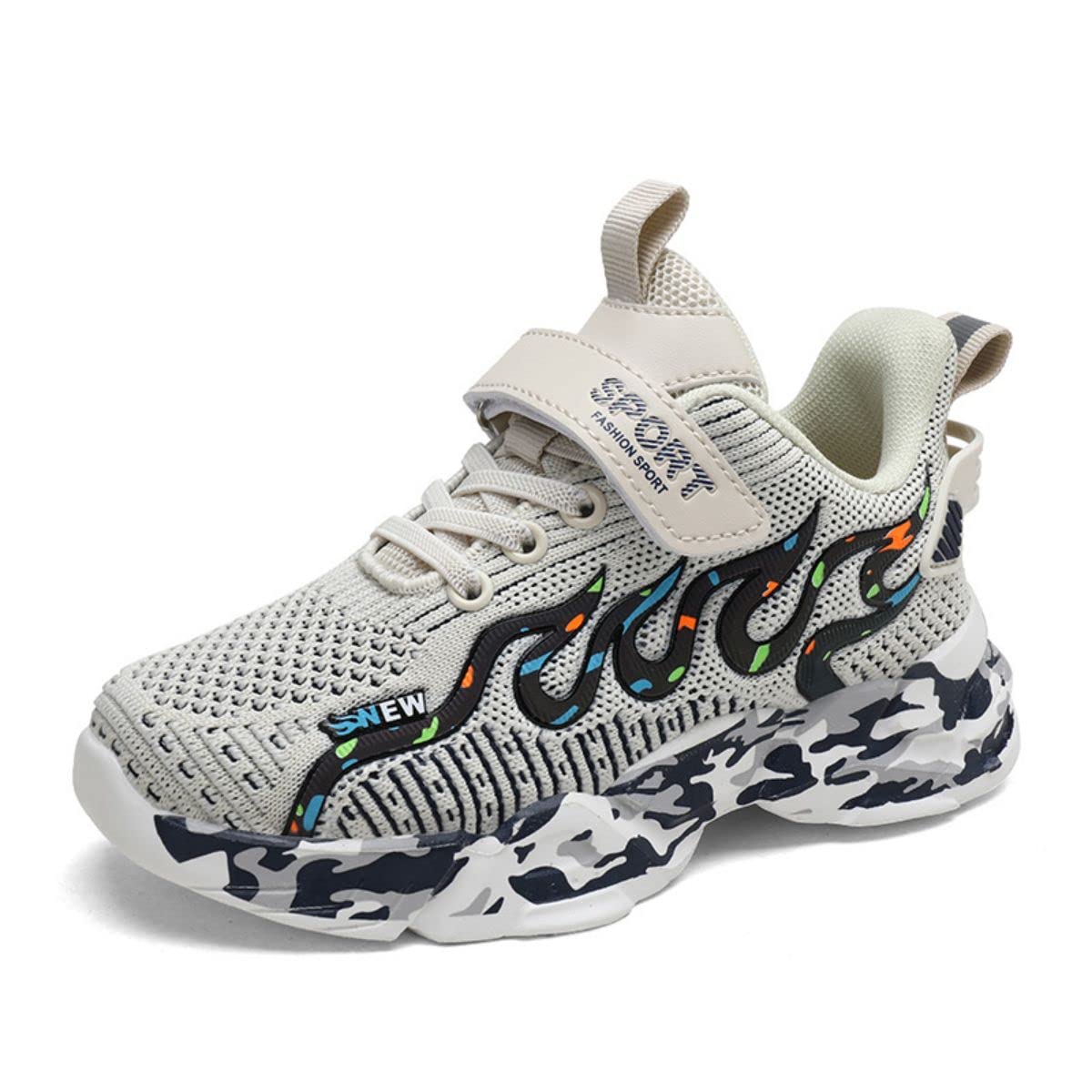 Xinghuanhua Zapatillas de Baloncesto para niños Zapatillas de Baloncesto para Hombres Forro Zapatillas Deportivas Altas para niños Unisex