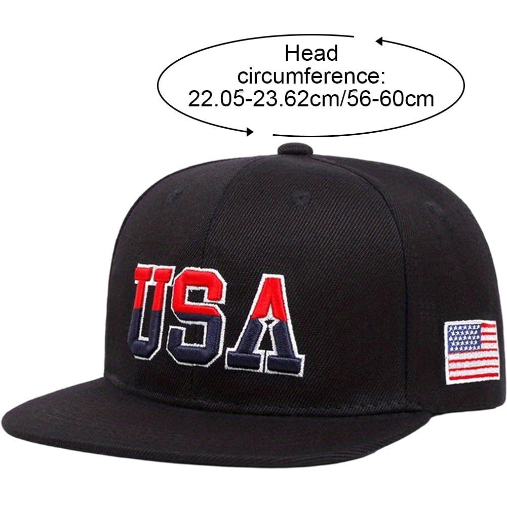USA haftowana czapka baseballowa unisex czapki hip-hopowe vintage regulowana czapka typu snapback czapka trucker czapka przeciwsłoneczna dla mężczyzn kobiet