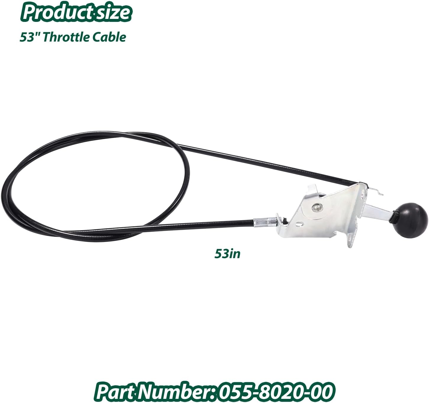Creative.C Throttle Control Cable Replace 055-8020-00 055802000 image 3