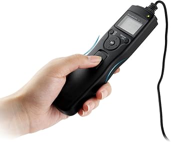 RGBS LCD Timer Shutter Release Time Lapse Intervalometer Remote Control for Canon EOS 7D, 1D, 1DS, 5D, 5Ds R, 5D II, 5D III, 5D Mark III II, 6D, 50D, 40D, 30D, 20D, 10D Digital DSLR Camera