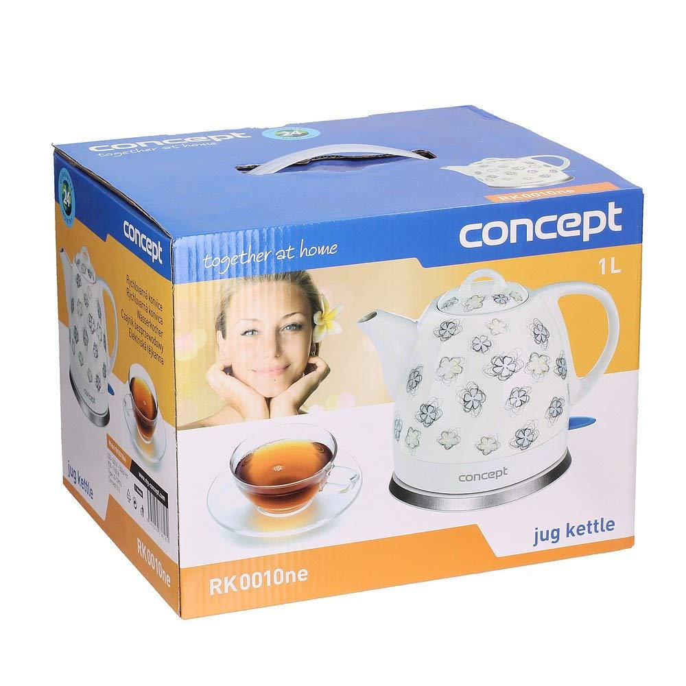 Concept RK0010, Color blanco, 220 - 240 V, Cerámico