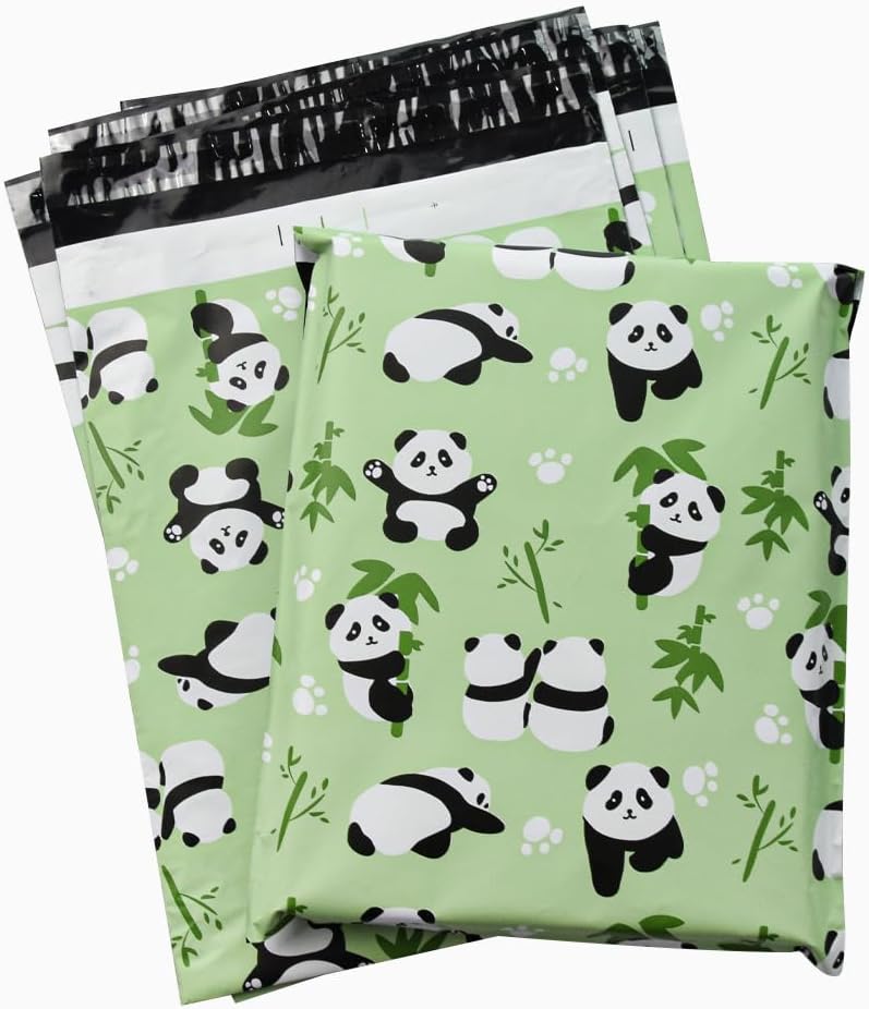 100x Designer Poly Mailers 10x13 Inch – Colorful Shipping Bags with Self Seal | Tear & Waterproof Mailing Envelopes for Packaging, Small Business & E-Commerce (Inkwash)
