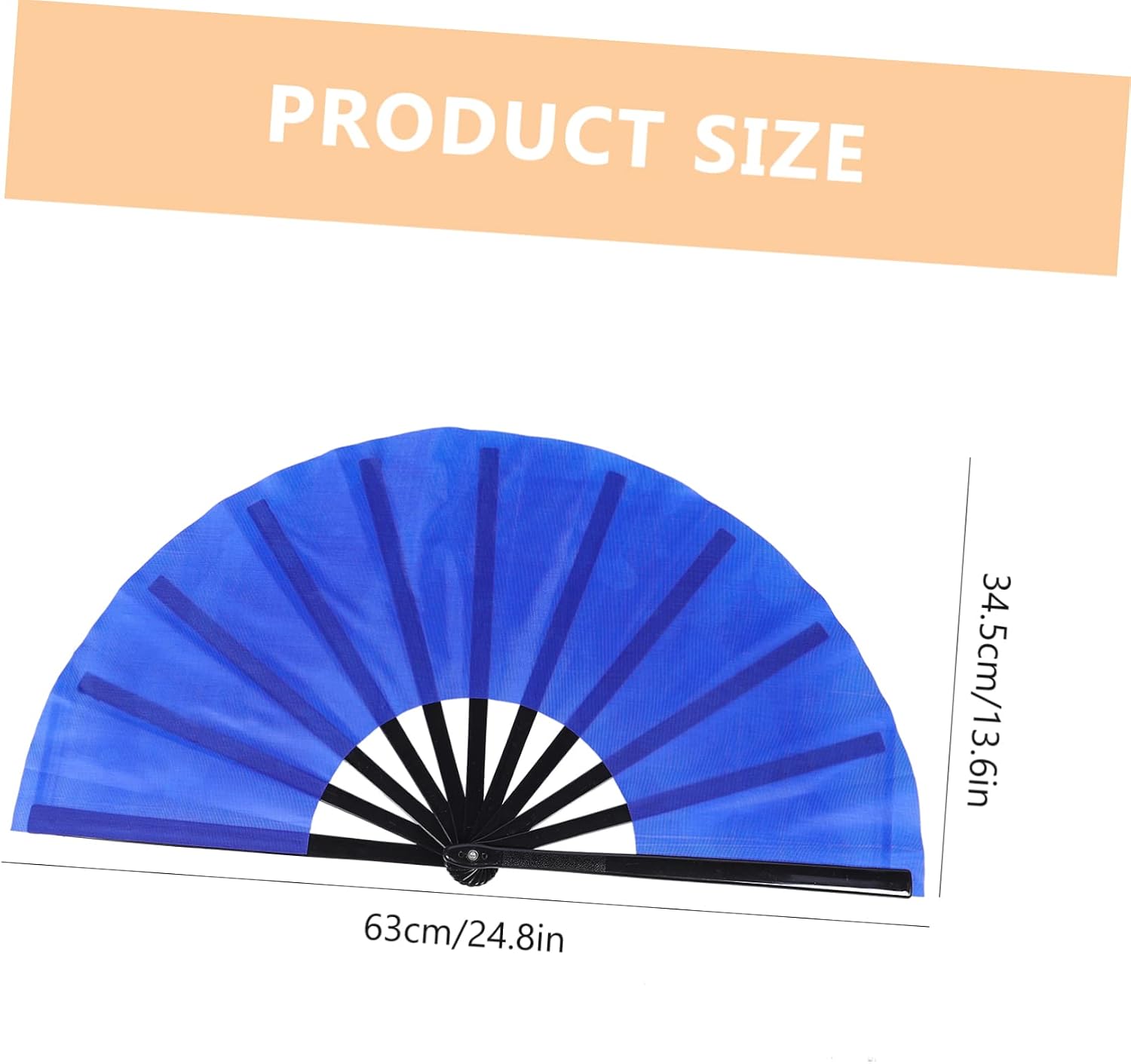 4pcs Folding Dancing Fan Chinese Style Kung Fu Performance Props Lightweight Decorative Hand Fans for Stage Dance Summer Travel and Photography Blue Red Black Green