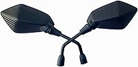 Vista 1 de Espejos retrovisores de fibra negra compatibles con Yamaha MT-09 SP 2023