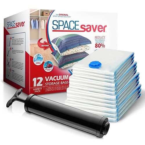 Spacesaver Variety Vacuum Storage Bags for Comforters, Blankets & Clothes