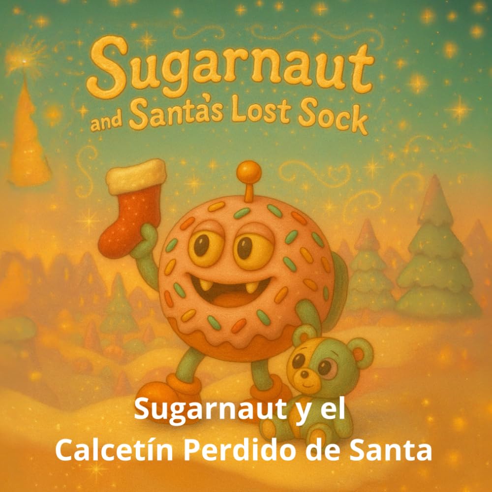 Sugarnaut y el Calcetín Perdido de Santa: Un dulce cuento de Navidad sobre la magia de compartir (sugarnaut (edición en español))