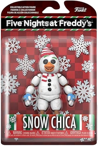 Miniatura 2 de Funko Figura de acción El paquete de vacaciones de FNAF Friday Night at Freddy's incluye Snow Chica, Elf Bonnie, Gingerbread Foxy, Santa Freddy