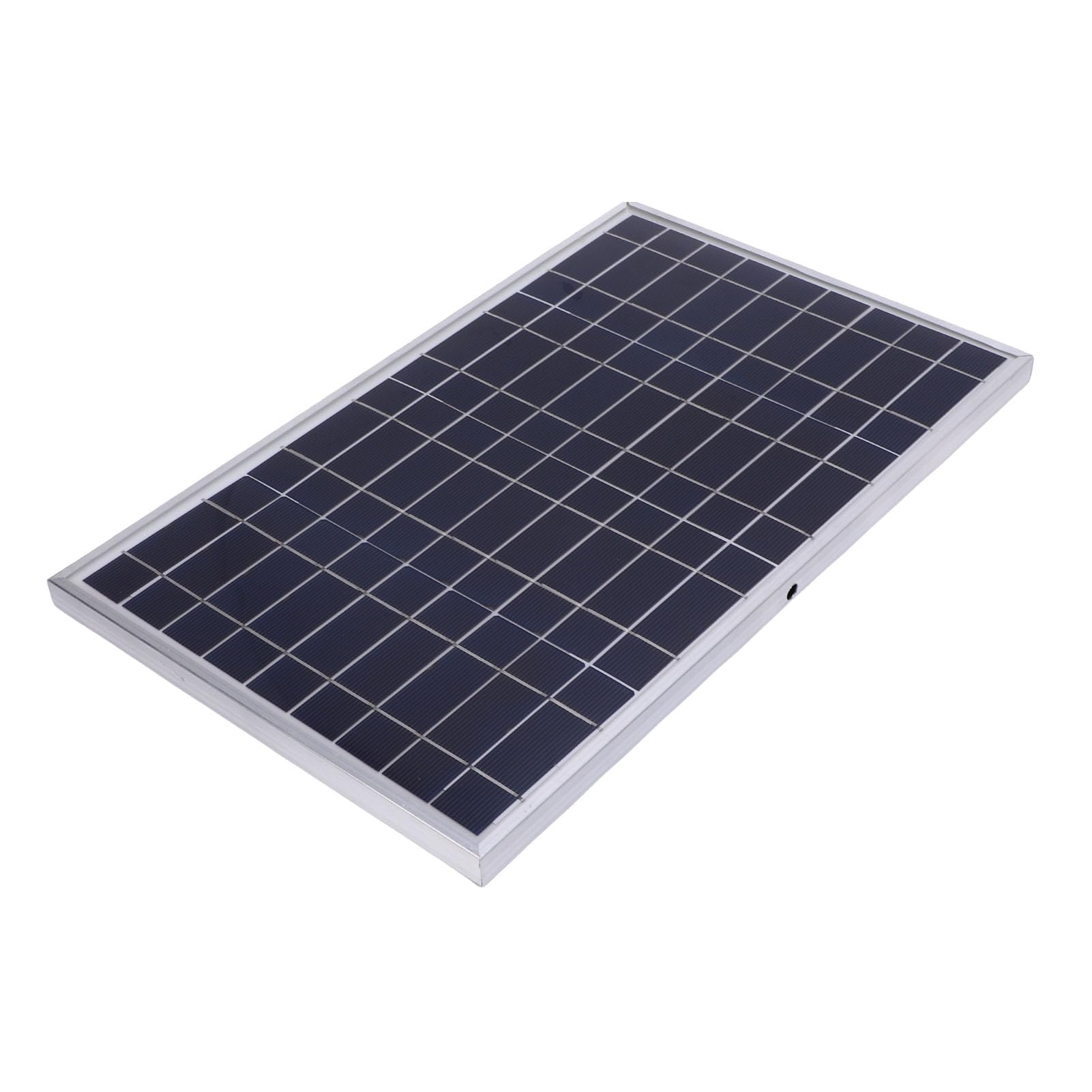 Naroote Kit Caricatore Pannello Solare Ad Alta Efficienza da 100 W con Controller per Barca Fuori Rete, Telaio in Alluminio, Resistente Alle Intemperie per Uso Esterno