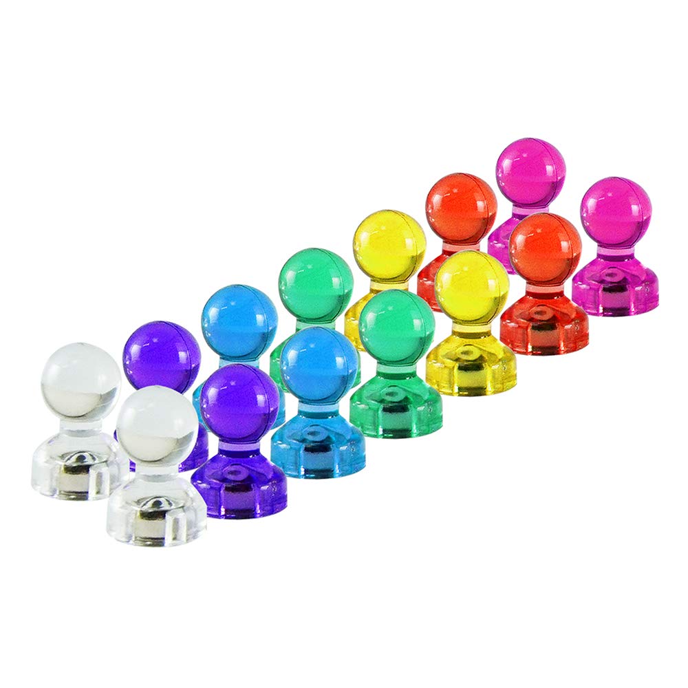 Amazon.co.jp: ピン型マグネット(φ11mm) アソート7色セット(各色2個