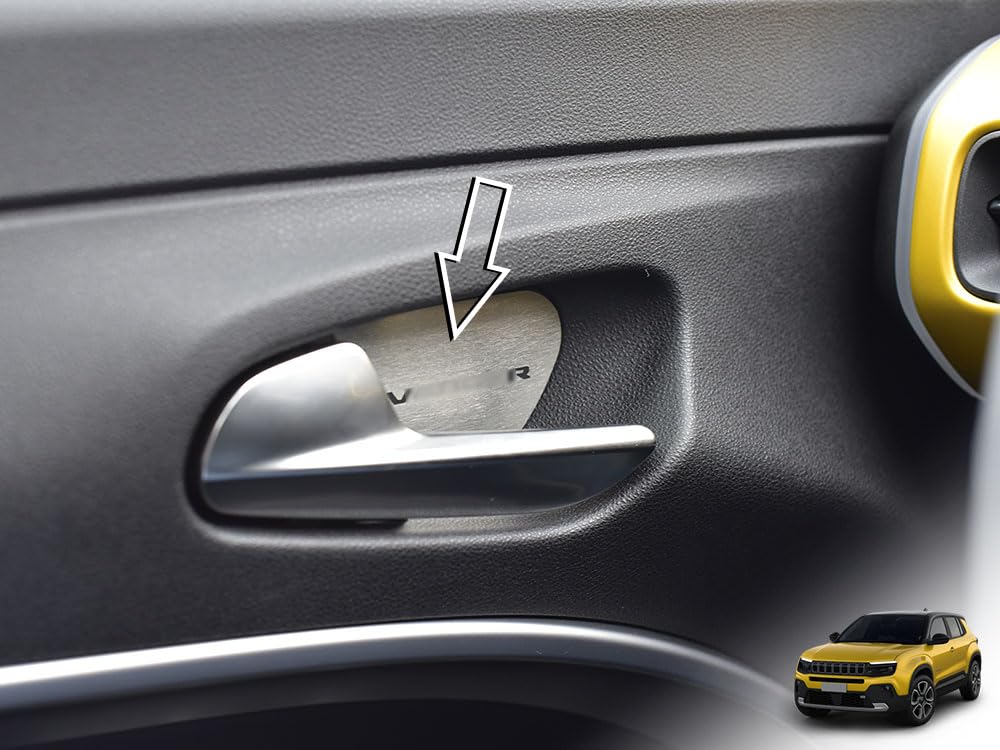 Jeep Avenger Lüftungsgitter Abdeckung - 2-tlg. Set Aus Edelstahl